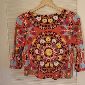 Mara Hoffman Slit Black Top